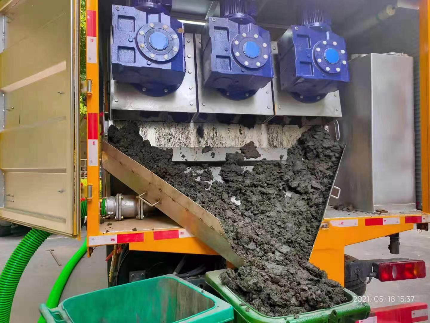 禹会化粪池清掏城市维护站-泥浆净化干湿分离处理